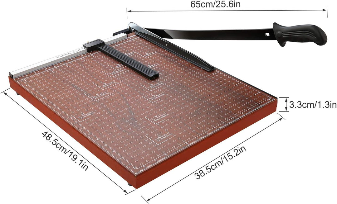 Profi Papierschneider A3 Fotoschneider Hebelschneider Papierschneidemaschine Schneidegerät Bindegerä