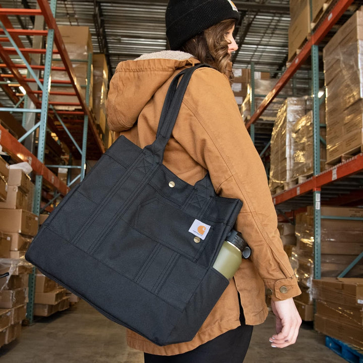 Carhartt Legacy Tragetasche für Damen, schwarz, 13112101 Schwarz Nord/Süd, Schwarz Nord/Süd