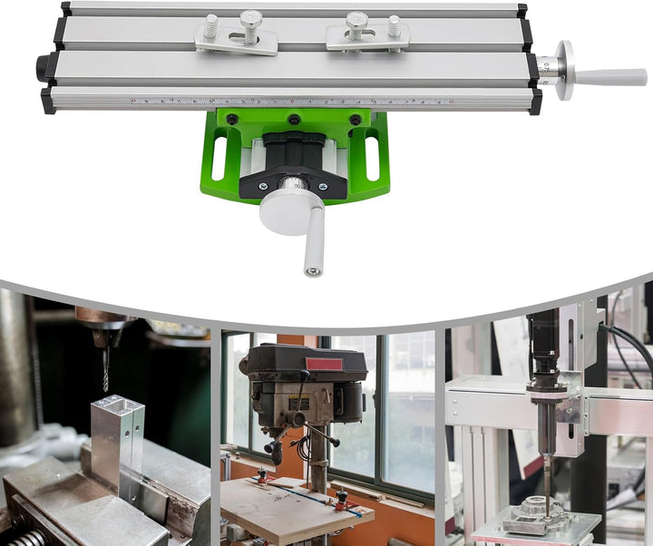 BJTDLLX Kreuztisch Fräsmaschine Multifunktions Arbeitstisch, Fräsen Arbeitstisch für Mini Tischbohrm