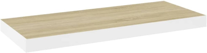 Schweberegal 60x23,5x3,8 cm Floating Wall Shelf HĂ€ngeregal Regale Wandregale Regalboden Regal Eiche