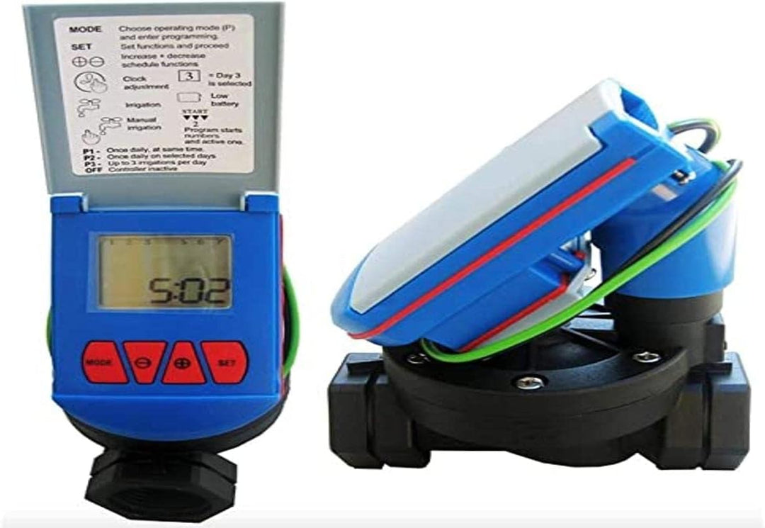 baccara Bewässerungscomputer G75 + Ventil 1 Zoll (2,5 cm) weiblich