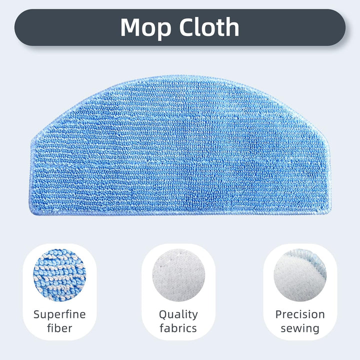 Liveryde Ersatzteile kompatibel mit Tikom G8000 / G8000 Pro, für Laresar Evol 3S Roboter Staubsauger