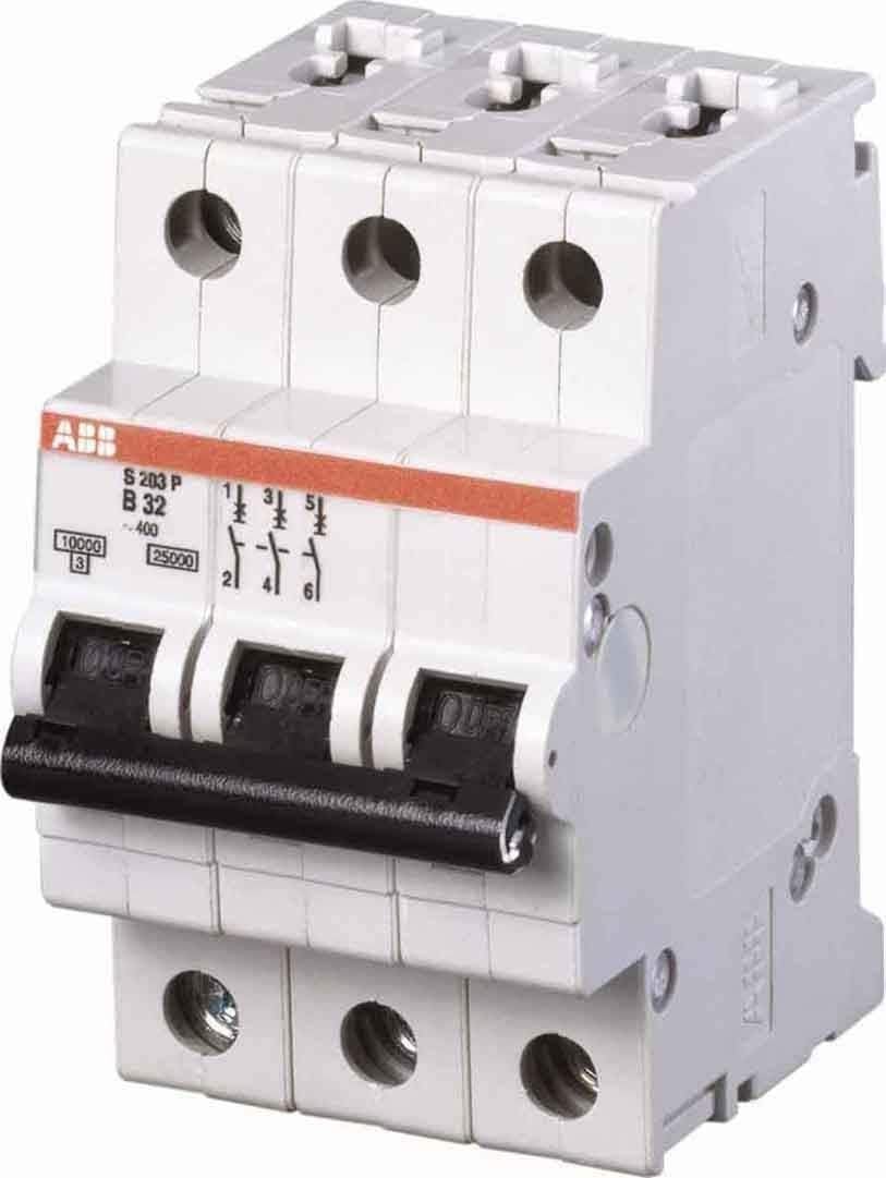 ABB 2 cds283001r0164 – int. aut. s203p-c16 3P 16 A C 25 kA
