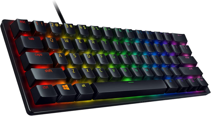 Razer Huntsman Mini (Red Switch) - Kompakte 60% Gaming Tastatur mit schnellen linear opto-mechanisch