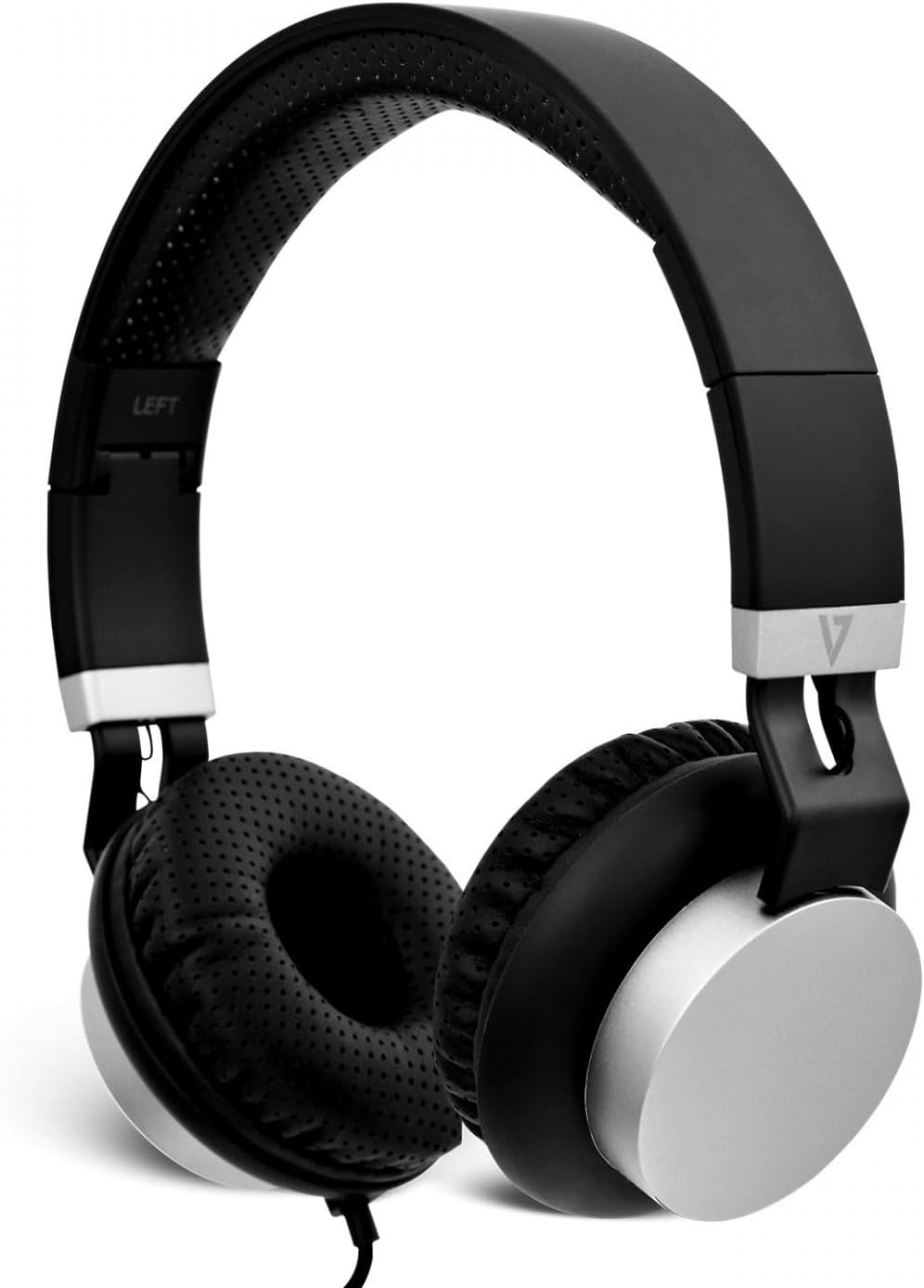 V7 HA601-3EP Premium On-Ear Stereo-Kopfhörer 3,5 mm mit Mikrofon Headphones On-Ear-Design, hochwerti