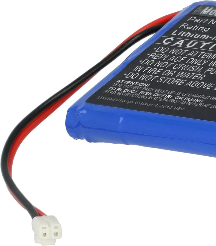 vhbw Akku Ersatz für Nintendo HAC-038 für Spielekonsole (1750 mAh, 3,7 V, Li-Ion)