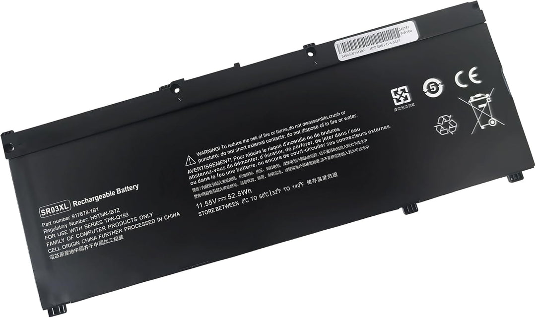 Laptop Akku SR03XL für HP Envy X360 15-CN0000 15-CP0000 17-BW0000 Pavilion 15-CX0000 CX0056WM CX0058