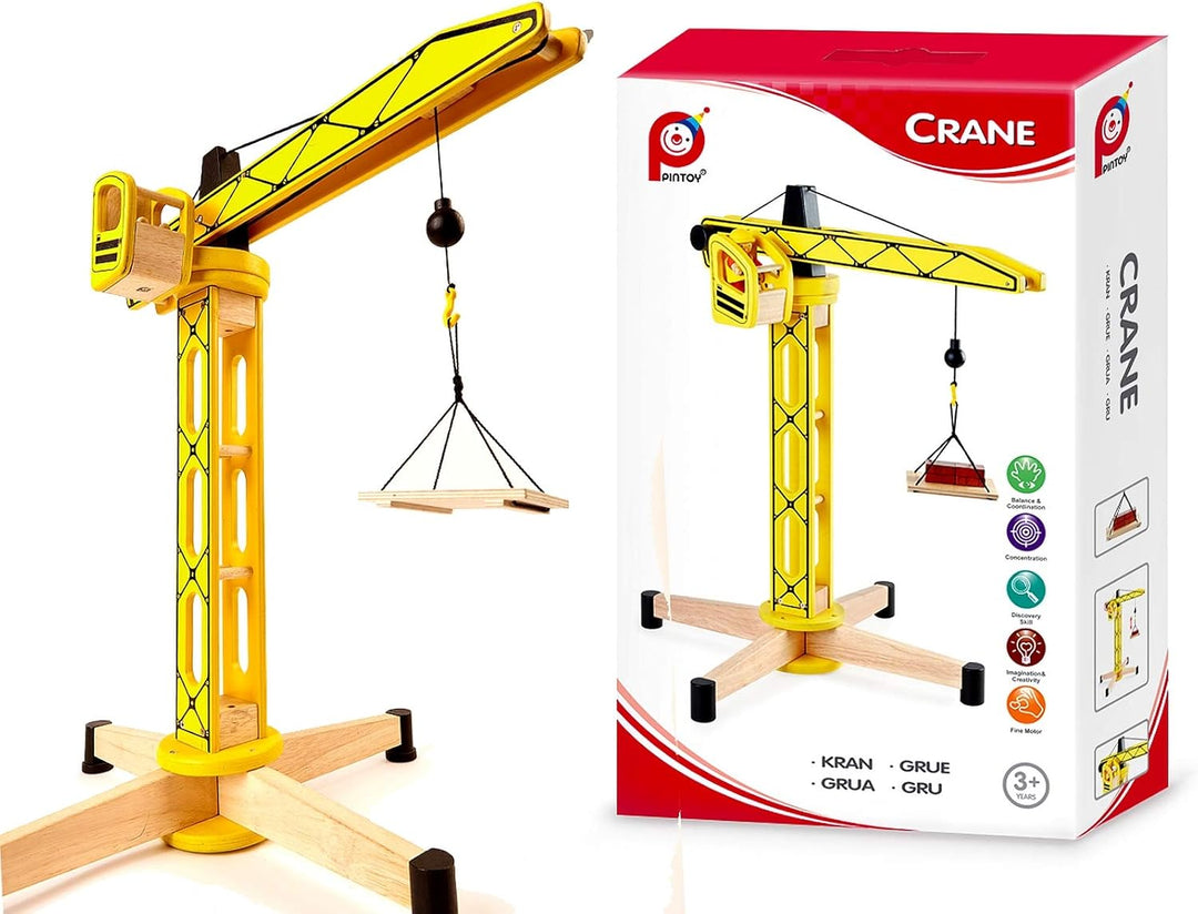 Pintoy Kran aus Holz, P3000