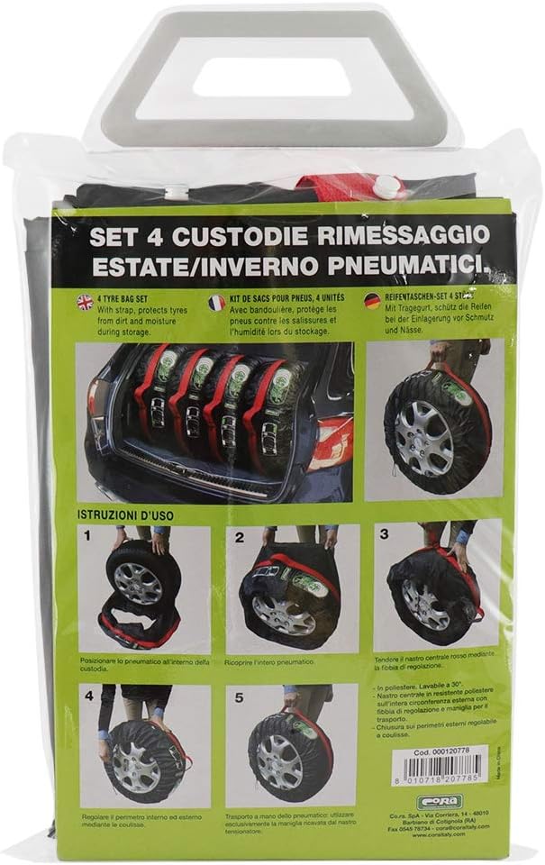Cora 000120778 4 Reifenschutzhüllen