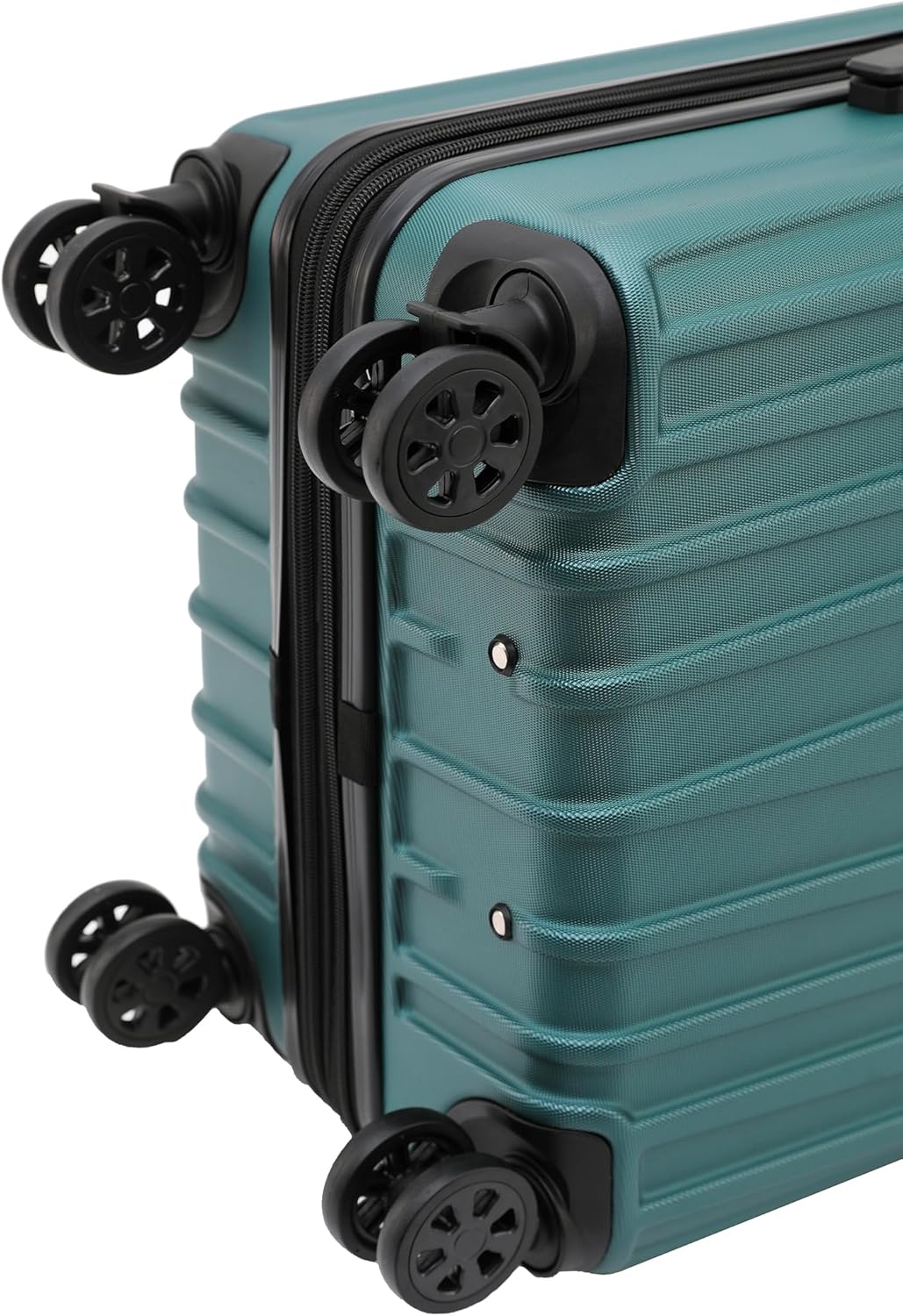 BEIBYE Kofferset Rollkoffer Koffer Hartschale,TSA Schloss, Zwillingsrollen, Erweiterung (Dunkelgrün,