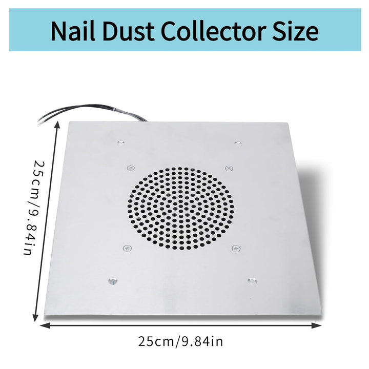 Nagelstaubsauger, Starker Sauger, 60 W, Nagelstaubsammler für den Salongebrauch Heimgebrauch, geräus