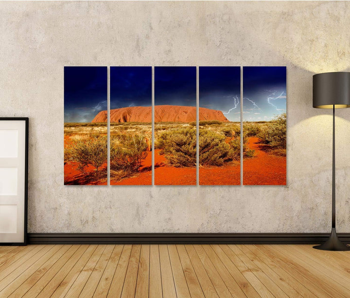 islandburner Bild Bilder auf Leinwand Landschaft des australischen Hinterlandes im Nordterritorium A
