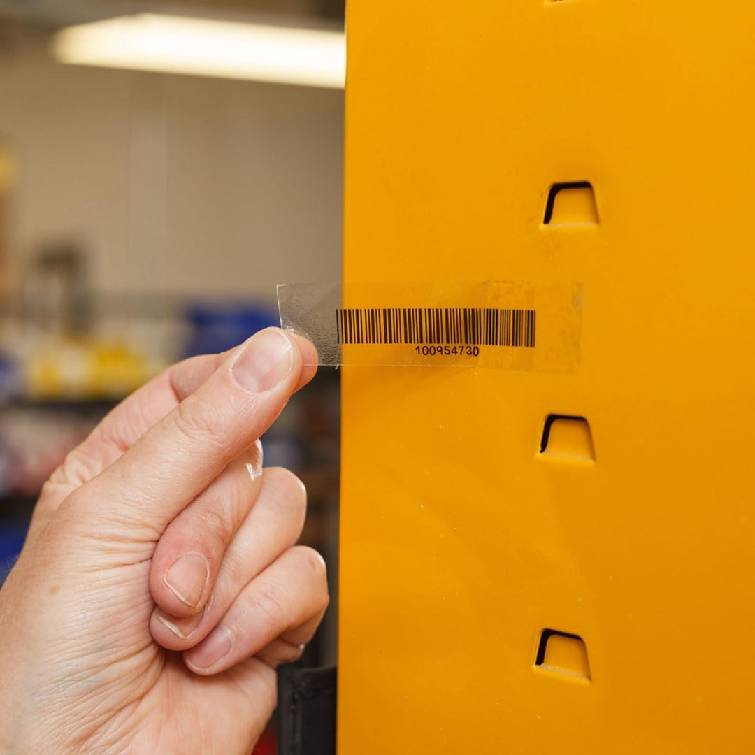 Brady (M21-250-430) Polyesterband für BMP21-PLUS; BMP21-LAB 6.35 mm x 6.40 m Schwarz auf transparent