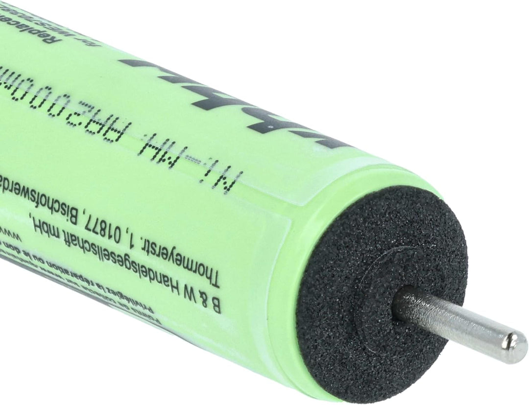 vhbw 2X Akku kompatibel mit Panasonic W835, EW1211w, W805, W845 Rasierer (2000 mAh, 1,2 V, NiMH)