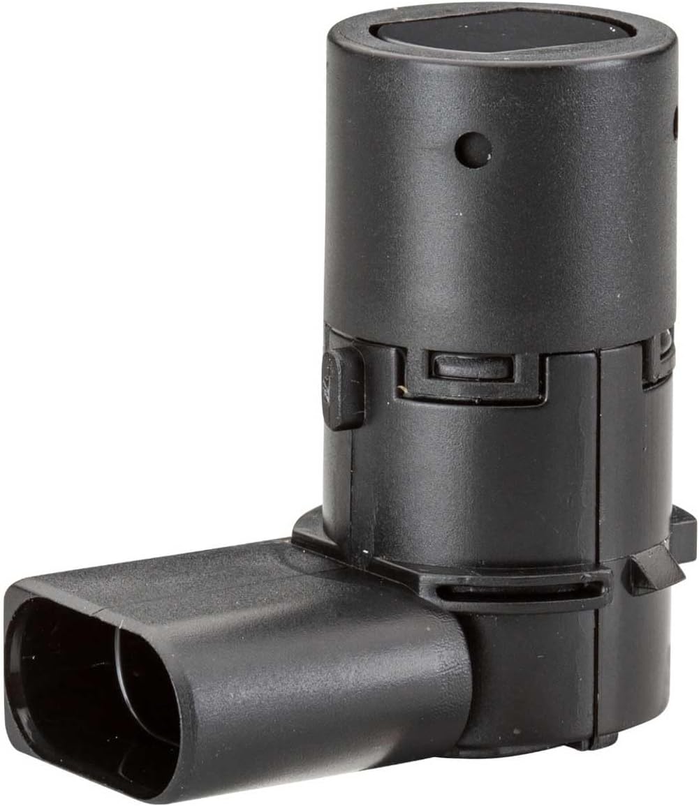 HELLA 6PX 358 141-031 Sensor, Einparkhilfe - gewinkelt - 3-polig - gesteckt - lackierbar