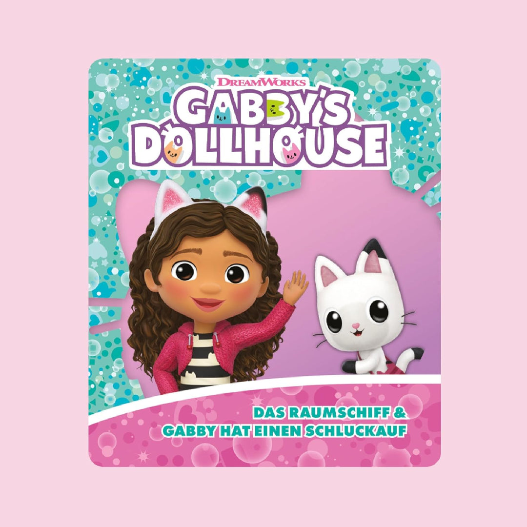 tonies Hörfigur für Toniebox, Gabby's Dollhouse – Das Raumschiff / Gabby hat einen Schluckauf, Hörsp
