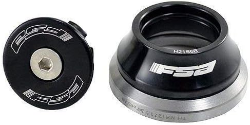 FSA NO.42/ACB-A Integriertes Headset Orbit C-40 1-1/8 Zoll bis 1,5 Zoll konisch 15 mm, schwarz, XTE1
