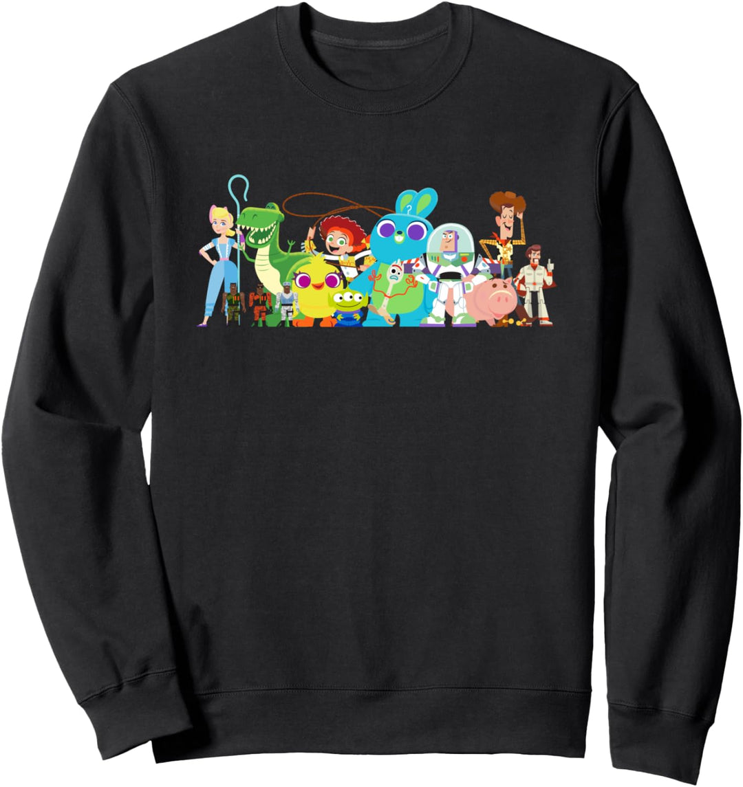 Disney Pixar Toy Story 4 Character Group Shot Sweatshirt