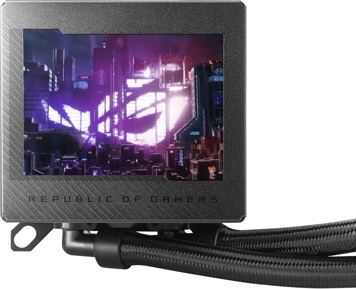 ASUS ROG Ryujin III 240 ARGB All-in-One-Flüssigkeits-CPU-Kühler mit 3,5-Zoll-LCD, Asetek-Pumpe der 8