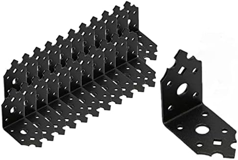 KOTARBAU® 25er Set Winkelverbinder 65x65x40mm Stuhlwinkel Möbelwinkel Lochwinkel Bauwinkel Holzverbi