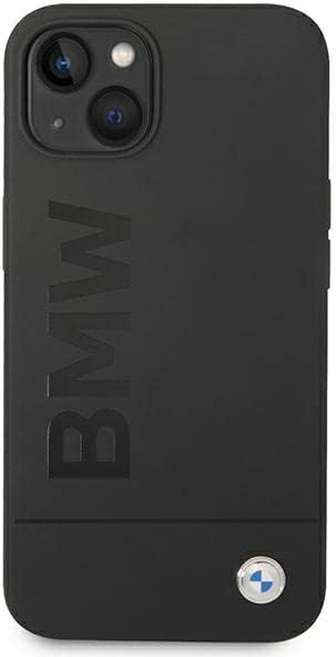 BMW BMHMP14MSLBLBK hülle für 14 Plus 6,7" schwarz/Black hardcase Silicone Signature Logo