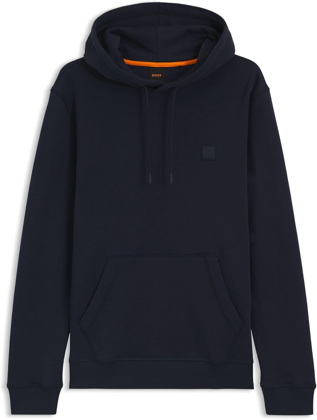 BOSS Herren Wetalk Hoodie aus Baumwoll-Terry mit Logo-Aufnäher S Dark Blue404, S Dark Blue404