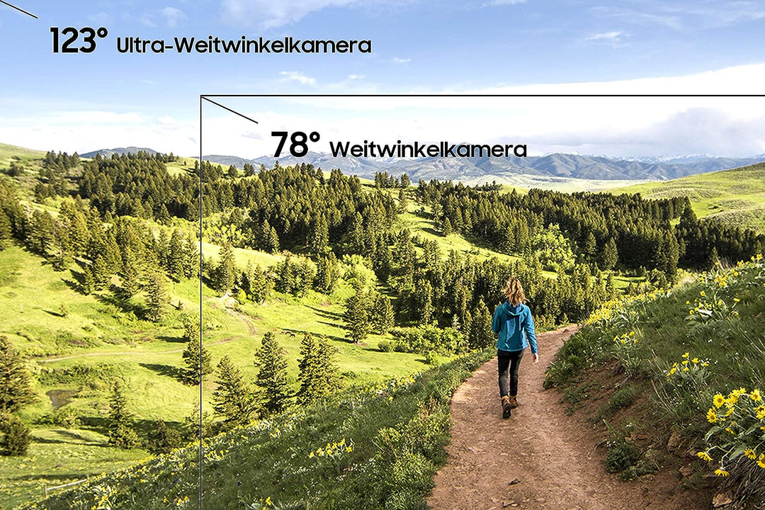 Samsung Galaxy A50 Smartphone (16.3cm (6.4 Zoll) 128GB interner Speicher, 4GB RAM, Schwarz) - Deutsc