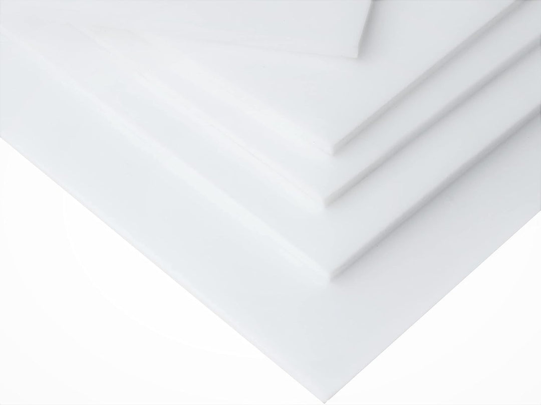 PTFE Teflon Platte Zuschnitt 4 mm 100x600 mm