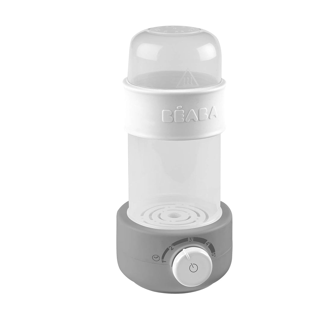 Béaba - Babymilk Fläschchenwärmer mit Dampf, grau, Grau