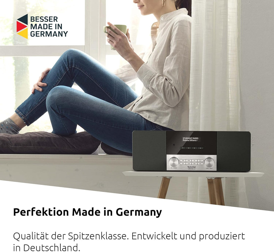 TechniSat CABLESTAR 400 - Stereoradio für unverschlüsselte Digitale Radioprogramme via Kabel (incl.