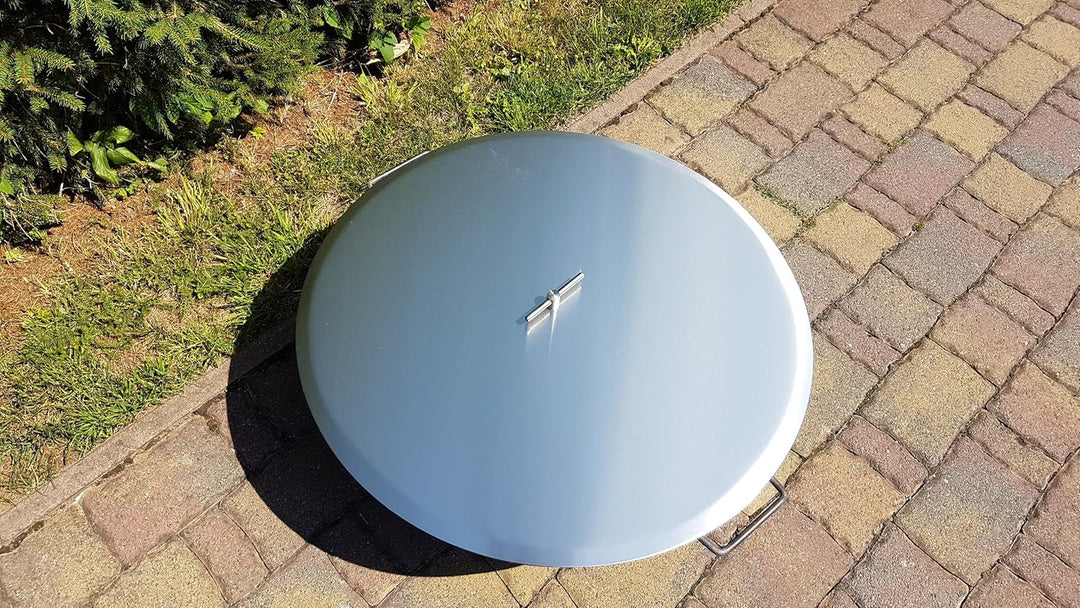 Czaja Feuerschalen® Deckel für alle Feuerschalen ; einfaches Ablöschen der Feuerschale ohne Wasser u