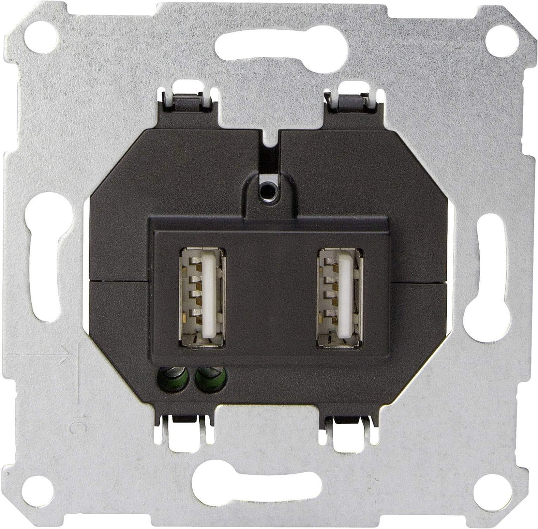 Kopp UP-USB-Ladegerät 2 x 1050 mA, 1 Stück, 296101185