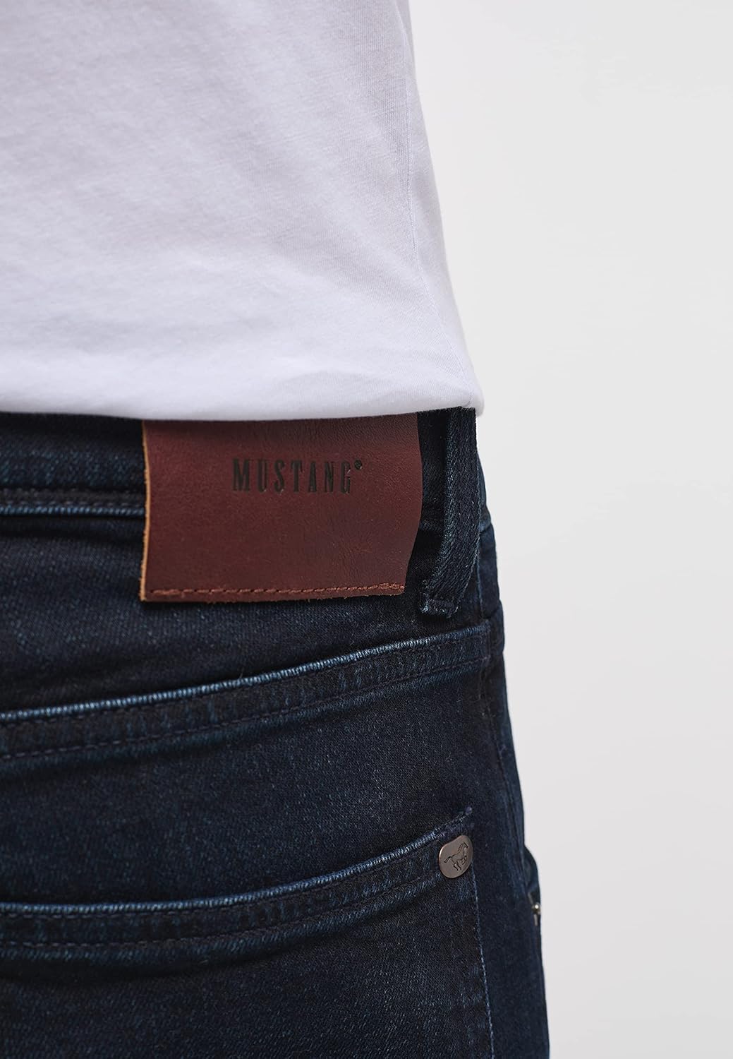 MUSTANG Herren Jeans Michigan Straight Straight Fit Blau - Dark Blue Denim 29W / 32L Dunkelblau 983,