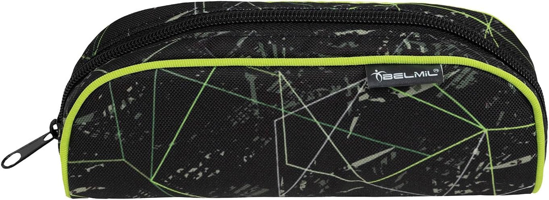 Belmil Mini-Fit Schulranzen Set 4 -teilig (405-33/AG/S) (Black Panther), Black Panther