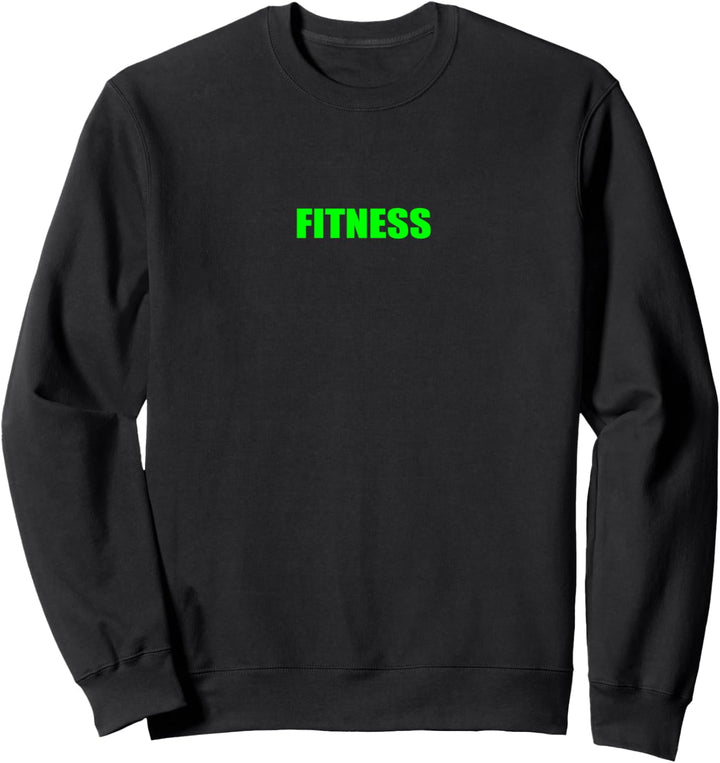 Fitness schlicht modern Grün Gym Workout grüne Schrift Sweatshirt