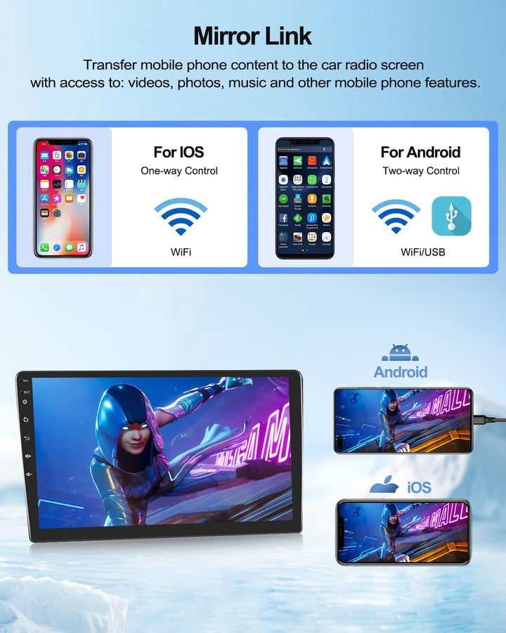 2G+64G CAMECHO Android 13 Autoradio für BMW 1 Serie E81 E82 E87 E88 mit Navi Carplay Android Auto, D