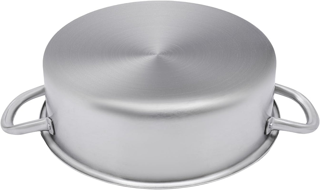 28cm/32cm Shabu Hot Pot Edelstahl Cookware 2 Kammern Mit Glasdeckel Shabu, Dual Sided Für Zwei Versc