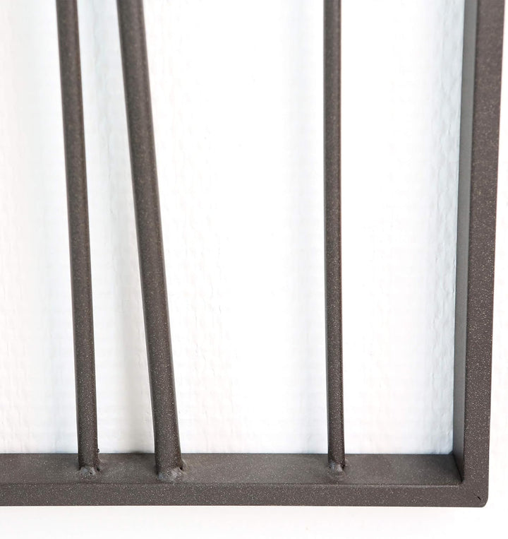 Casablanca - Wand-Deko - Bild xl - aus Metall mit Champagner-braunen Blättern - 95 x 53 cm