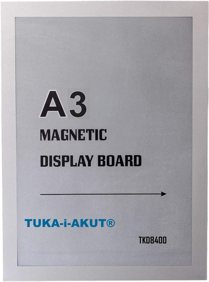 TUKA-i-AKUT 20st. A3 Info-Rahmen Selbstklebend mit Magnetverschluss, Einstecktasche Infotasche Blatt