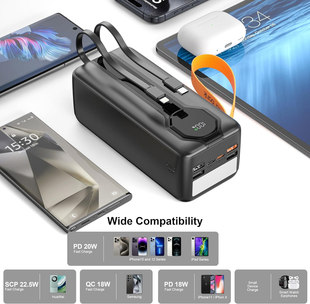 Externer Akku 30000mAh Powerbanks Mobiles Portable Ladegerät Die kann Nicht nur Ihr Handy Aufladen s