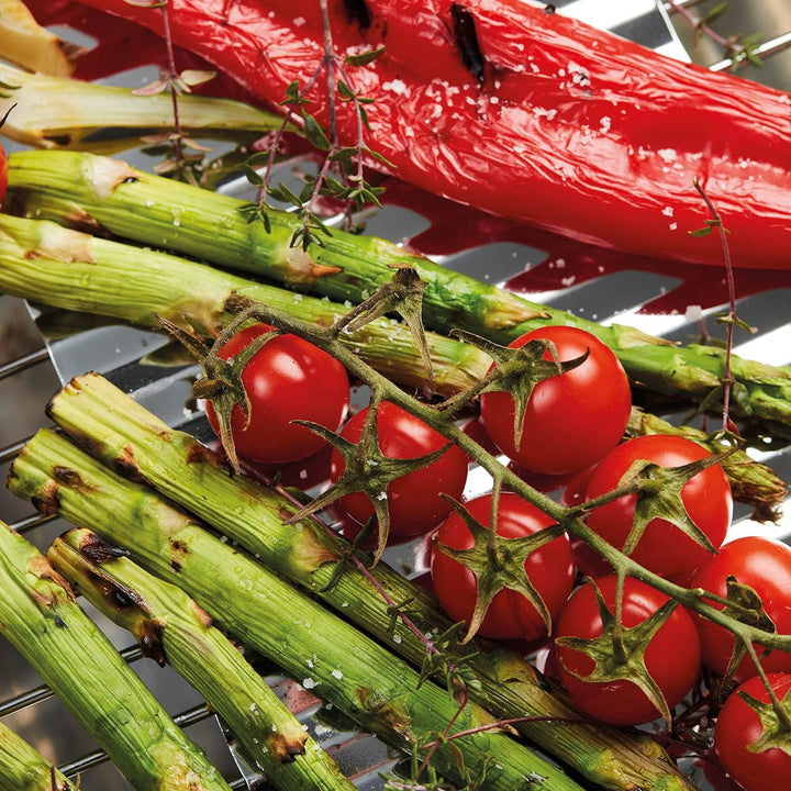 Barbecook Rauchfreier Holzkohlegrill Tischgrill mit Tragetasche geeignet für Balkon als Outdoor Camp
