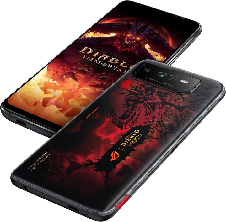 Asus ROG Phone 6 5G Smartphone (16+512GB, 6,78" FullHD+ 165Hz AMOLED Display, Snapdragon™ 8+ Gen1, T