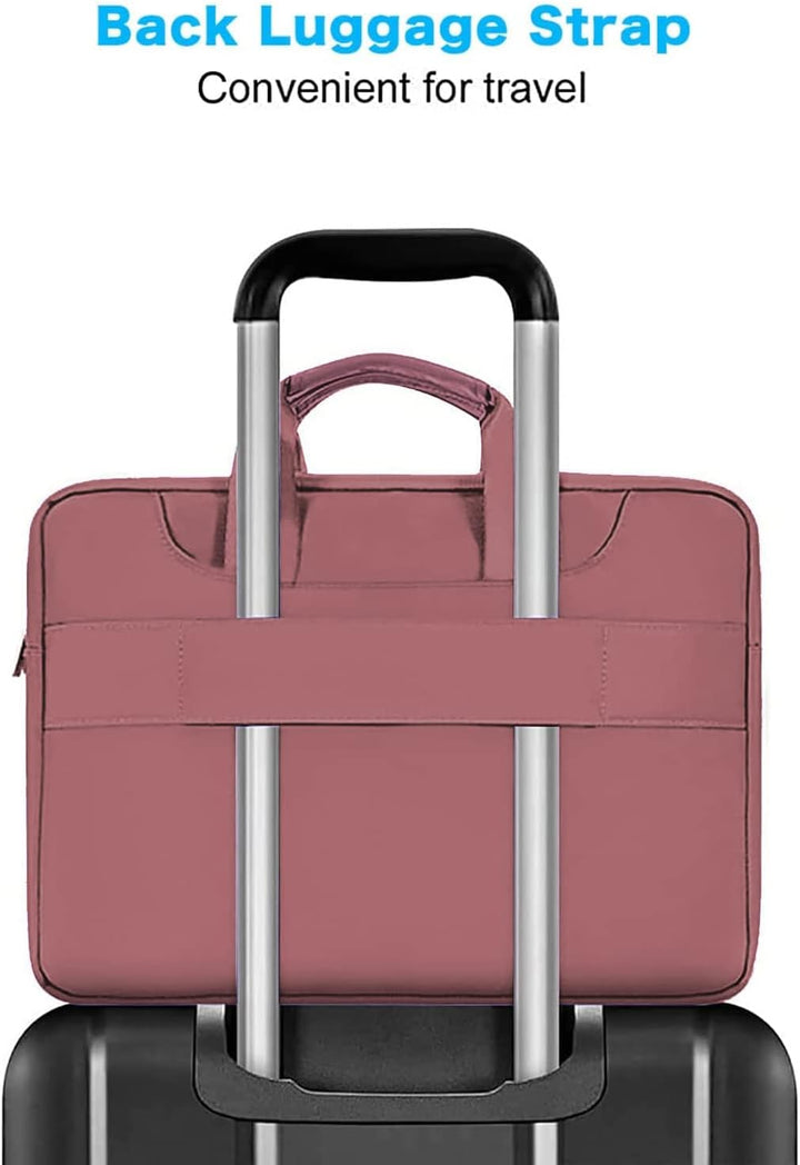 MOSISO 360 Schütz Laptoptasche 13,3 Zoll, 13-13,3 Zoll Laptop Umhängetasche Kompatibel mit MacBook A