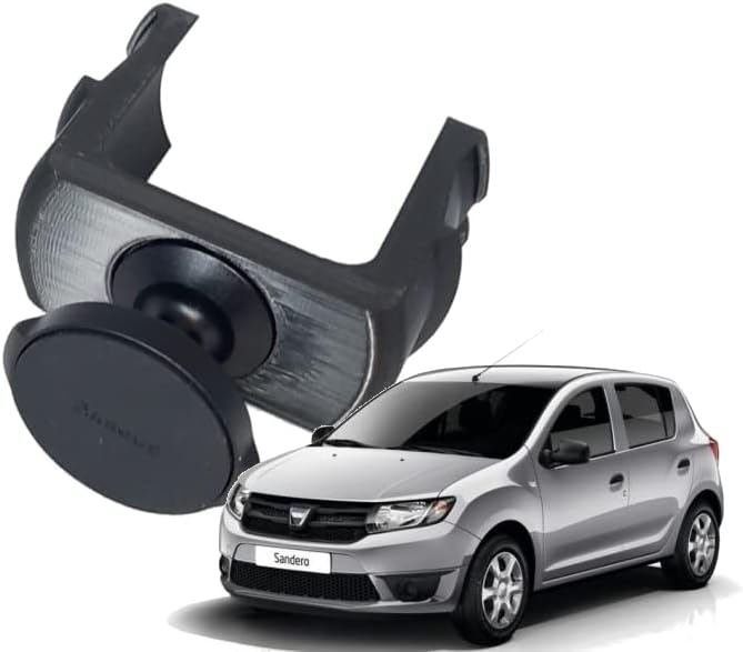 craVeDRIVE Handyhalterung Auto Magnet I Kompatibel Runde Lüftungen Dacia Zubehör I 360° Drehbar Tele