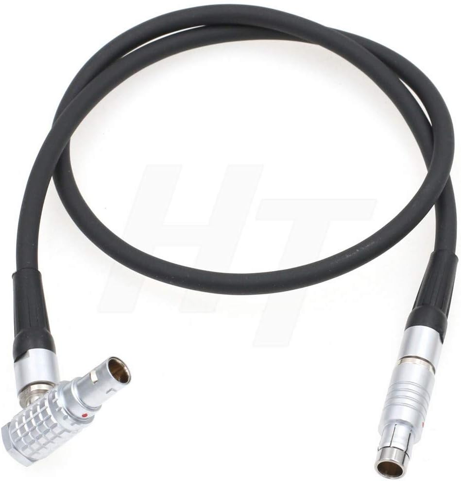 HangTon RS 3-polig auf 2-polig Stromkabel für Teradek Bond Bolt, ARRI WVT-1, Tilta Rig, CineTape, Sm