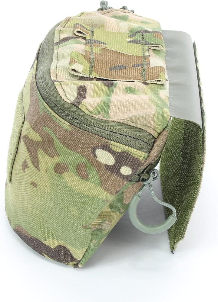 Zentauron Drop Down Pouch für Plattenträger Schutzwesten mit Fach für Weichballistik Zubehör Tasche