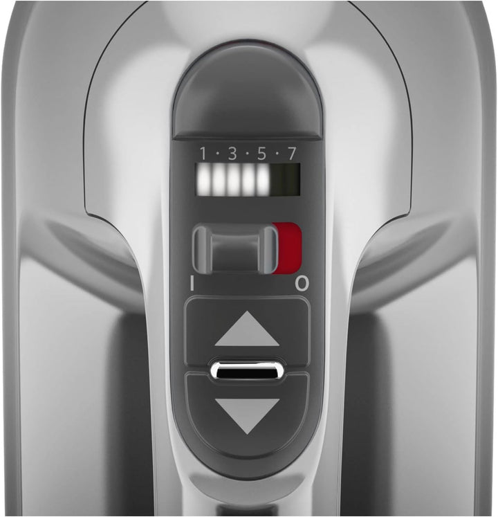 Kitchenaid 5KHM7210ECU Handmixer, Contour Silber