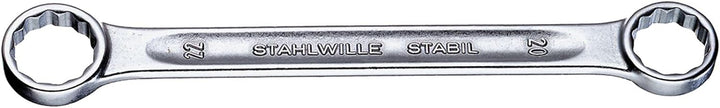 STAHLWILLE Nr. 21 Doppelringschlüssel Schlüsselweite 30 x 32 mm L.325 mm