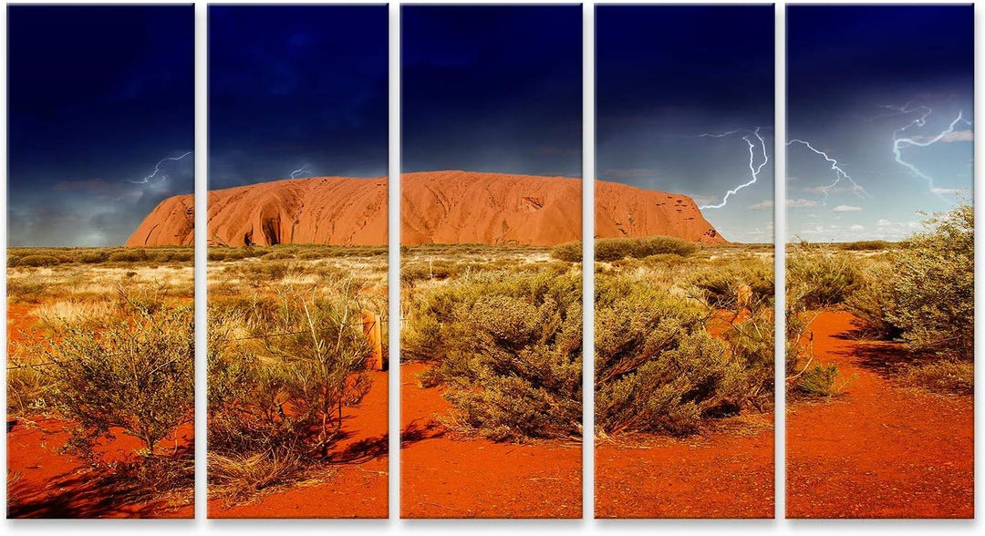 islandburner Bild Bilder auf Leinwand Landschaft des australischen Hinterlandes im Nordterritorium A