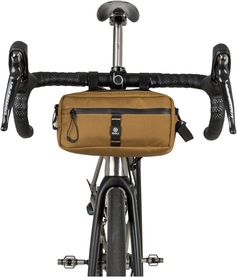 AGU Lenkertasche Bar Bag, 2L Fahrradtasche Lenker Vorne für Bikepacking, Rennradtasche, Wasserabweis